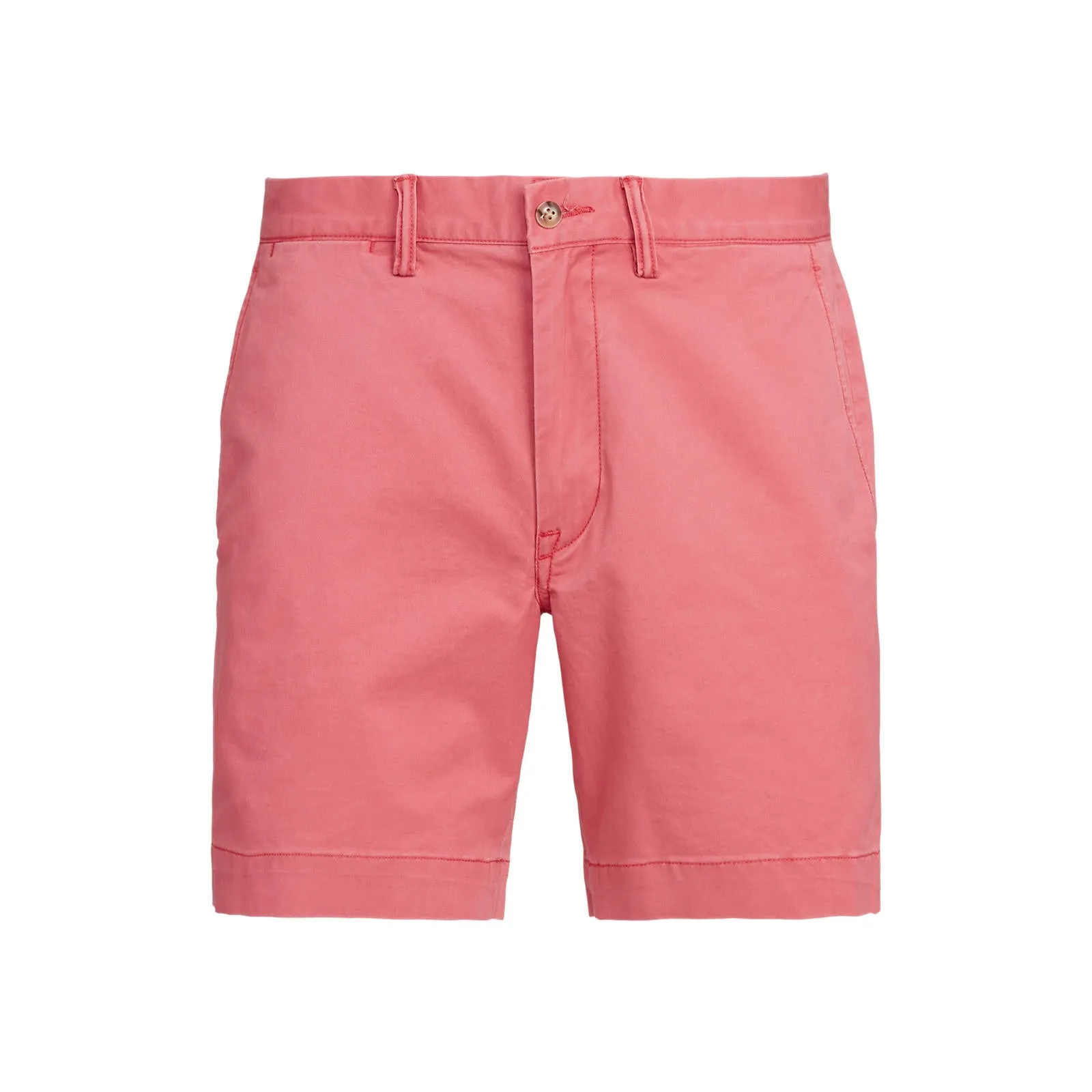 8 Inch Stretch Chino Short - Medium Red