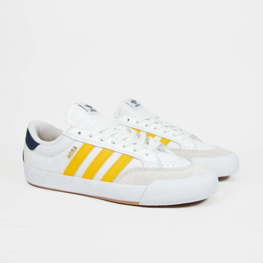 Adidas Skateboarding - Nora Vasconcellos Shoes - Footwear White / Bold Gold / Collegiate Navy