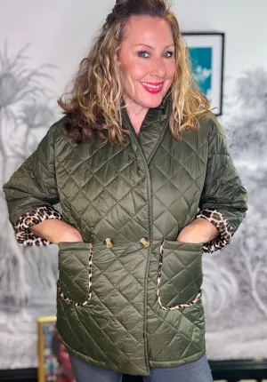 Agnes Double Breasted Quilted Coat