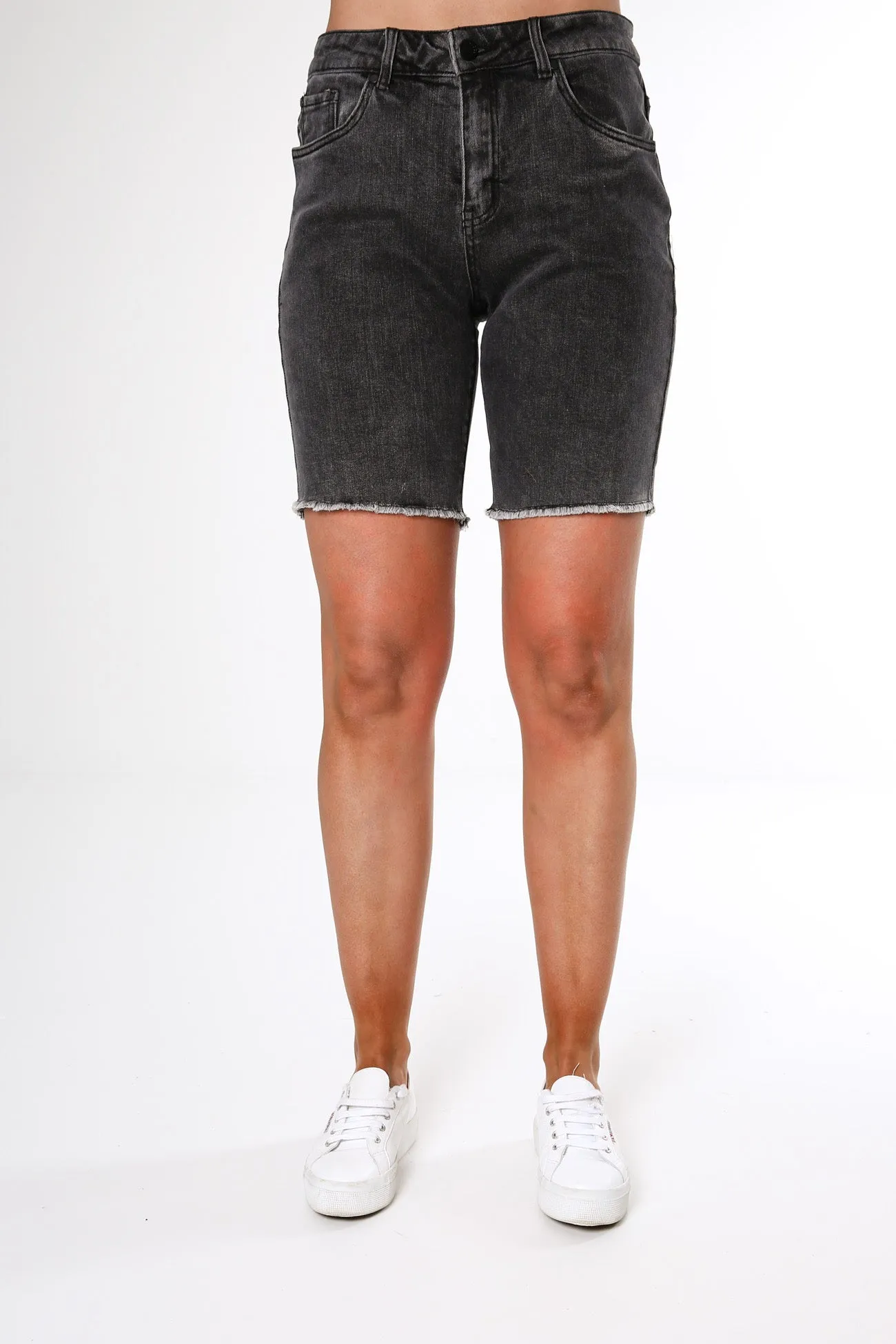 Aja Bermuda Shorts Coal