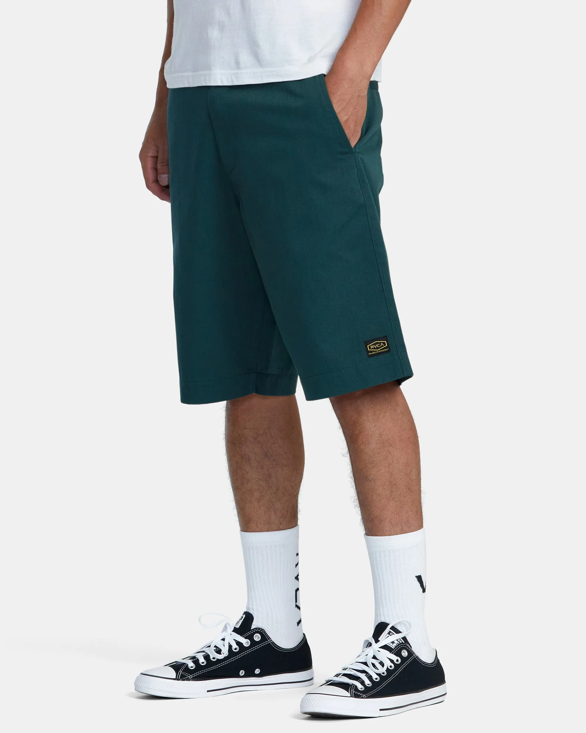 Americana 22" Shorts - Hunter Green