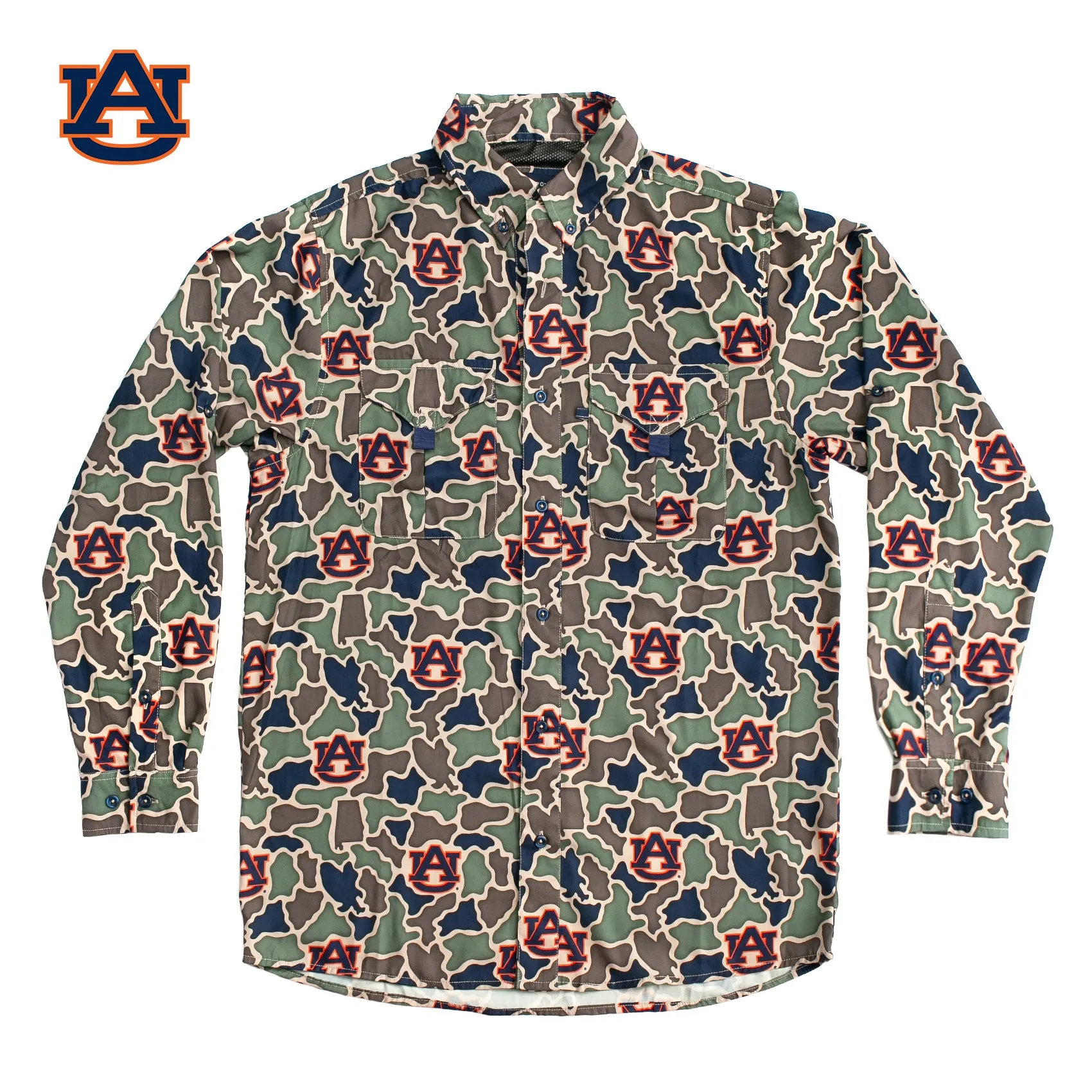 Auburn Camo - Frio Tech Long Sleeve