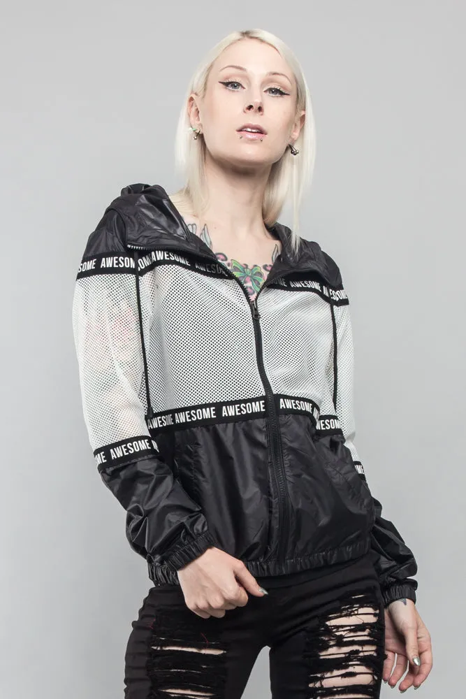 Awesome Fishnet Windbreaker