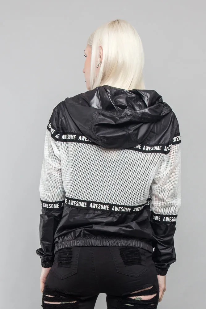 Awesome Fishnet Windbreaker