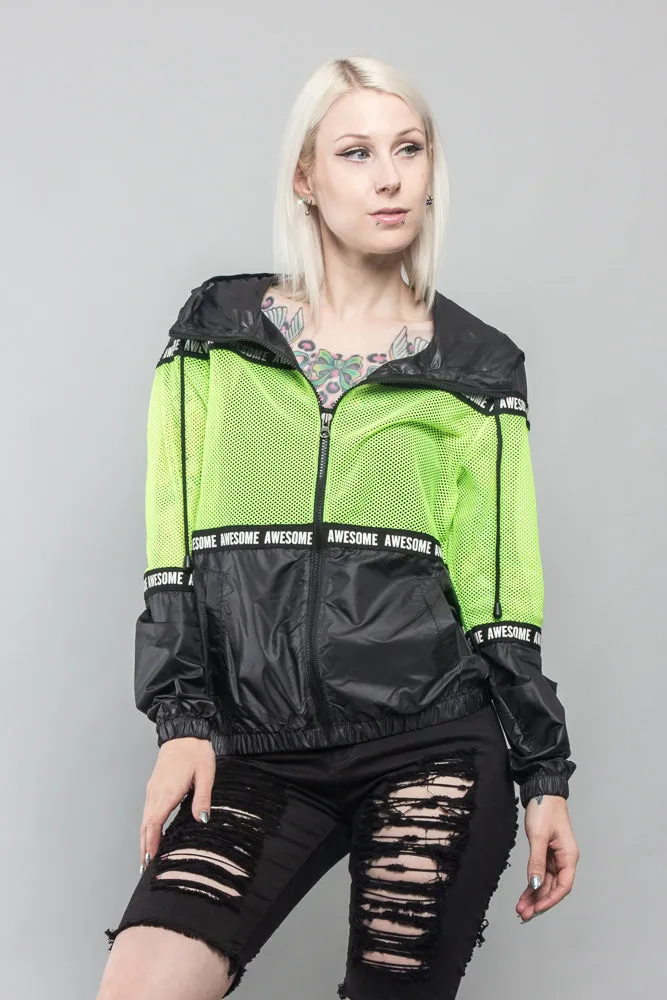 Awesome Fishnet Windbreaker