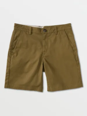 Barracks Relaxed Chino Shorts - Dark Khaki