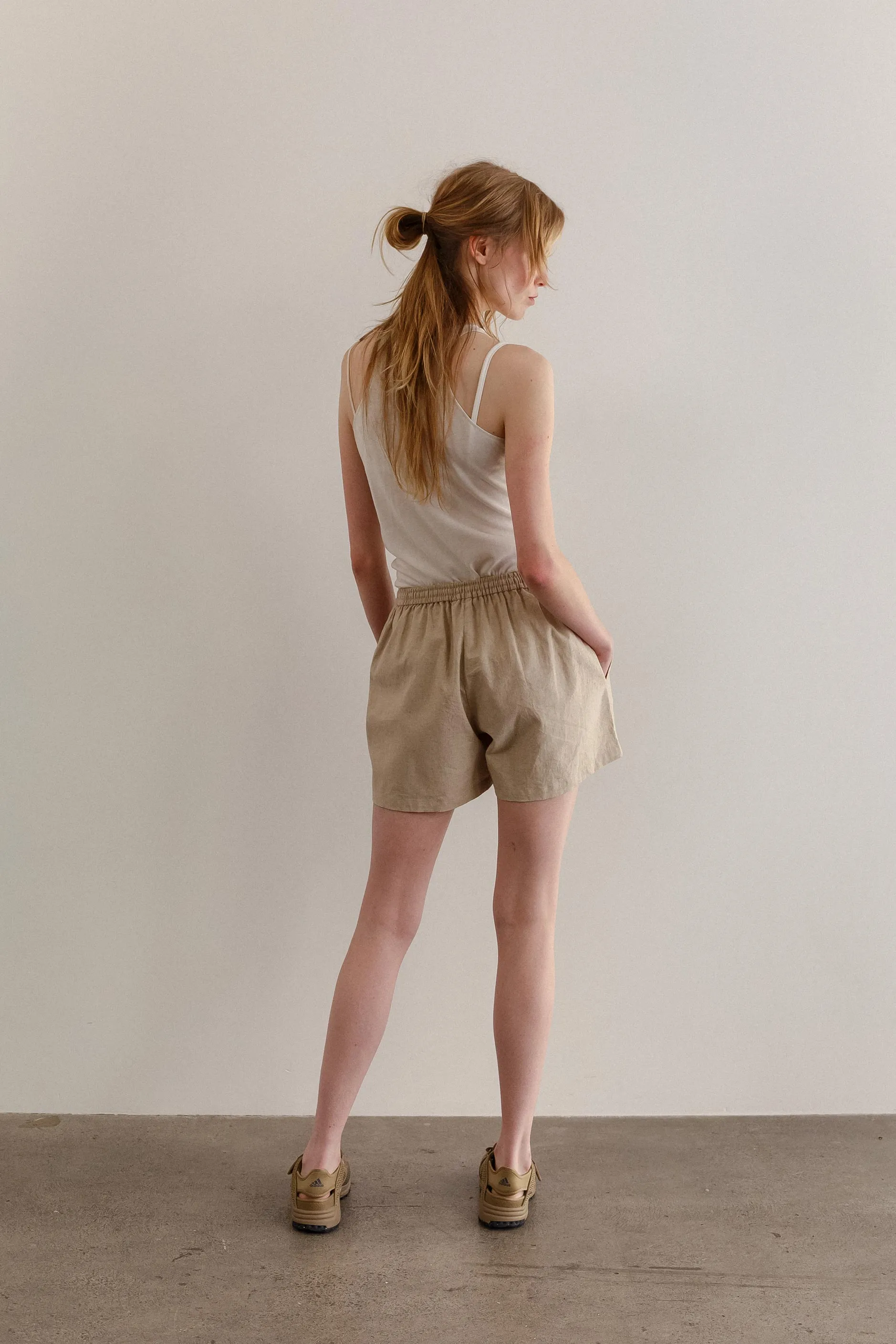 Bay Linen Shorts