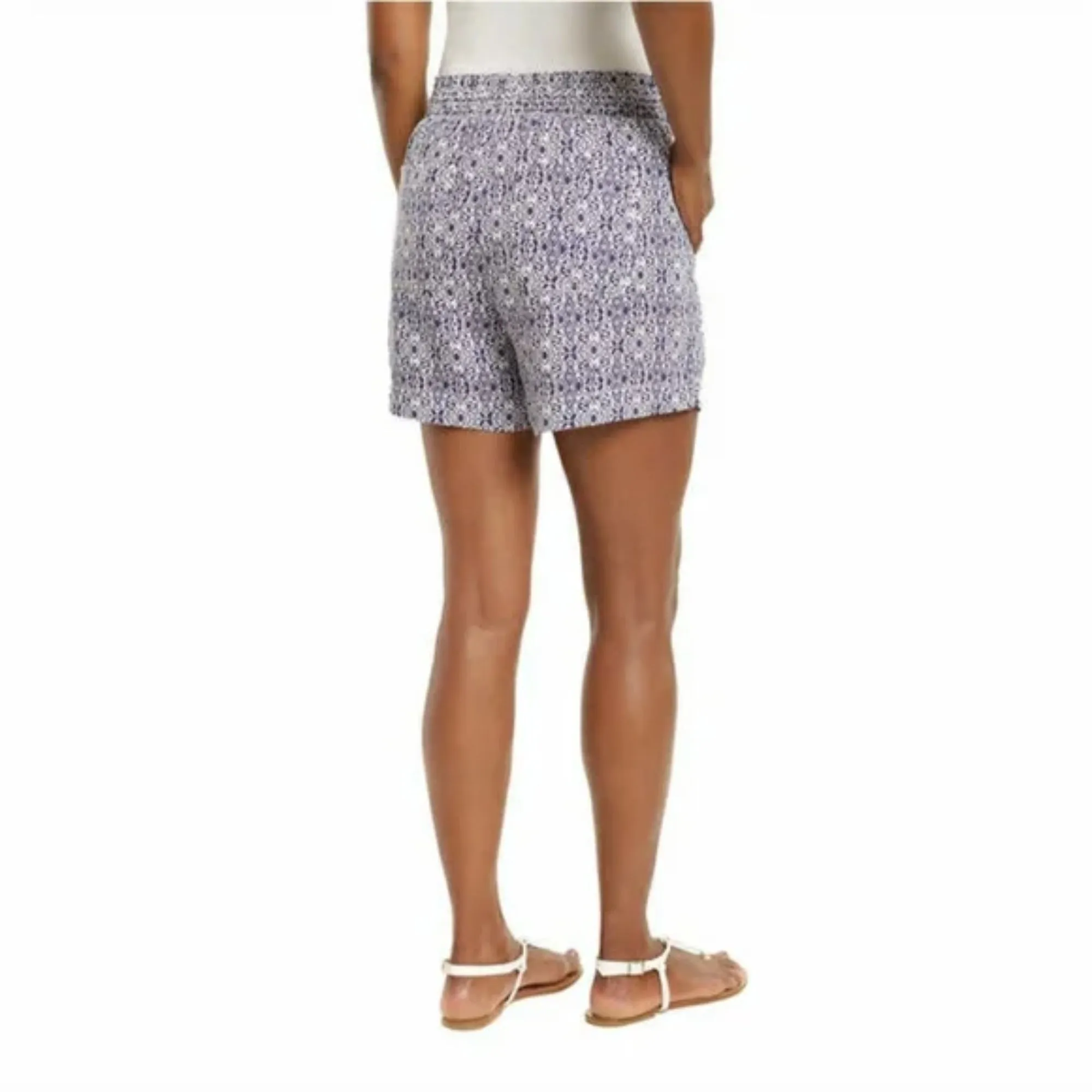 Briggs Women's Lightweight Linen Front Pockets Summer Shorts