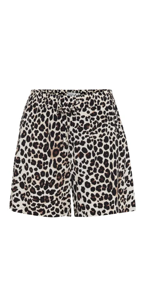 B.Young Leopard Print Shorts