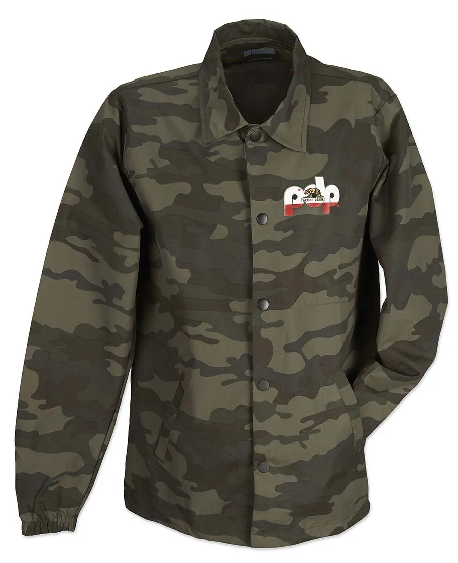 Camo Windbreaker