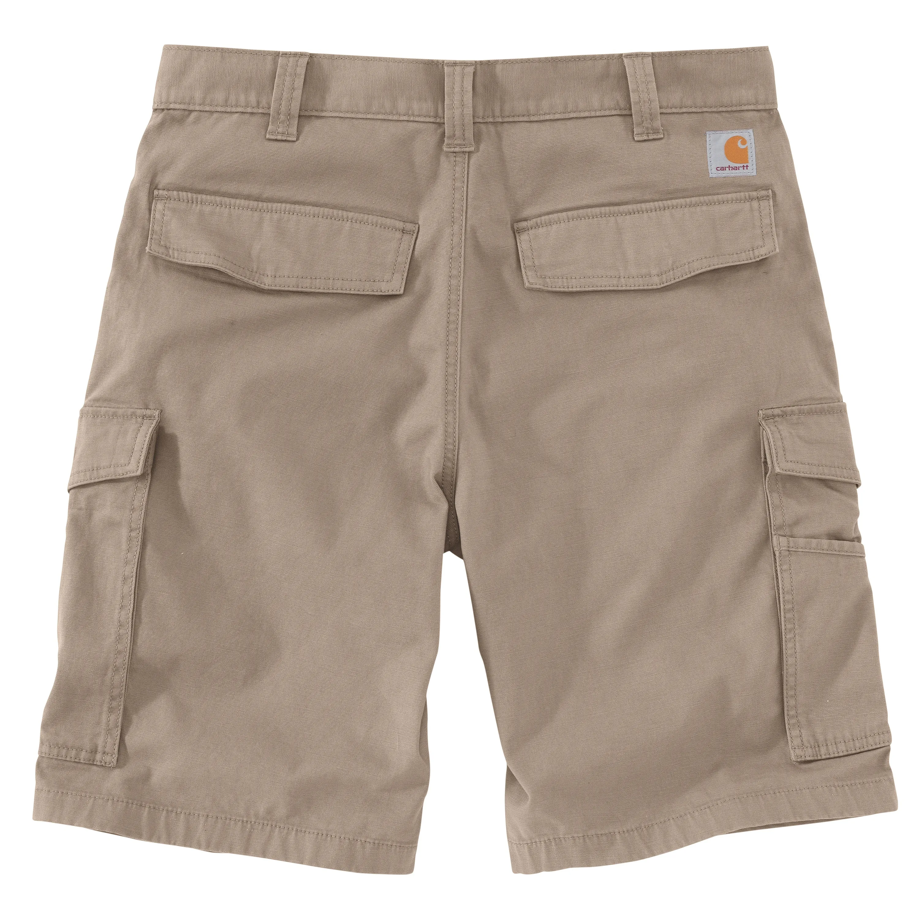 Carhartt Men's Rugged Flex® Relaxed Fit Canvas Cargo Work Short_Tan