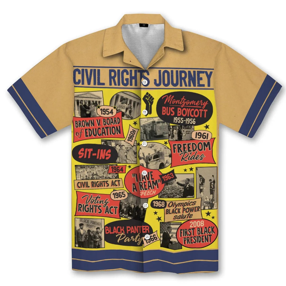 Civil Rights Events in 50s Style Summer Set