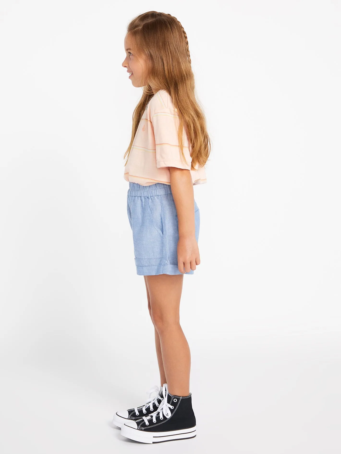 Girls Sunday Strut Shorts - Blue Bird