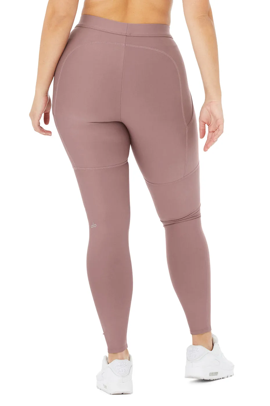 High-Waist 4 Pocket Utility Legging - Woodrose