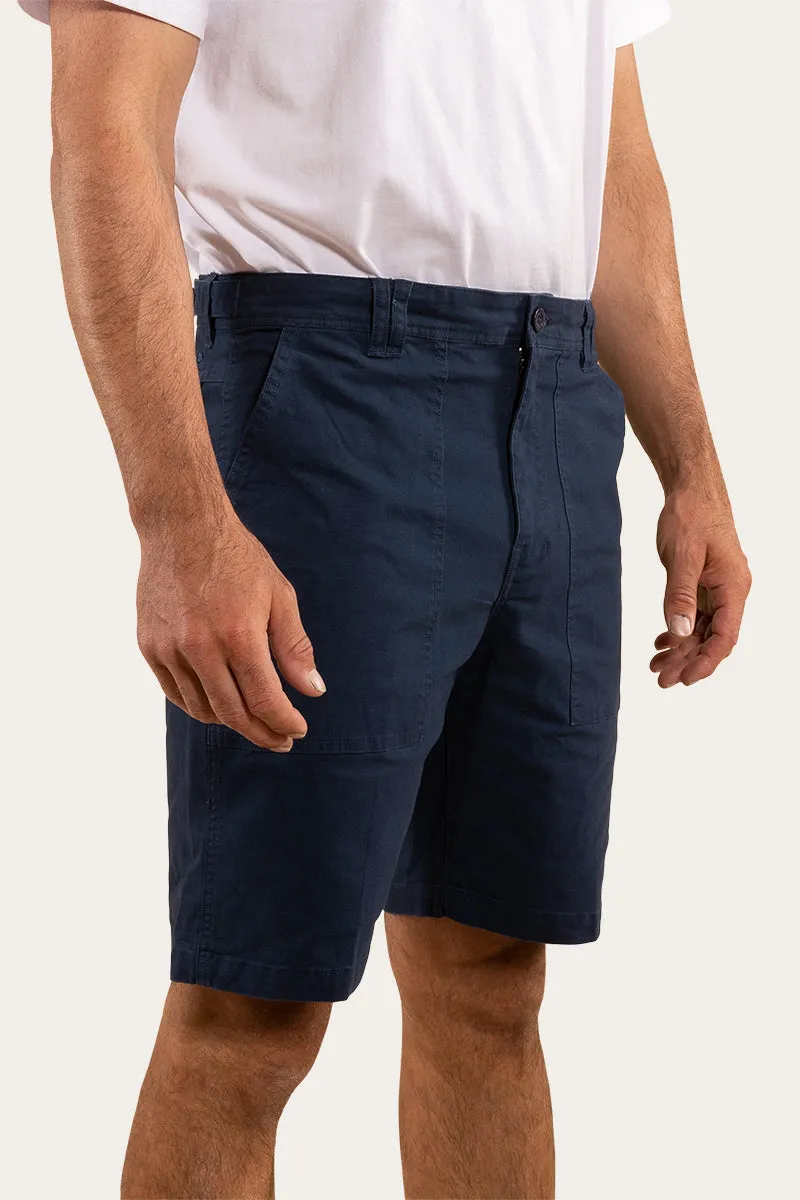 Lancaster Mens Cargo Short - Dark Navy