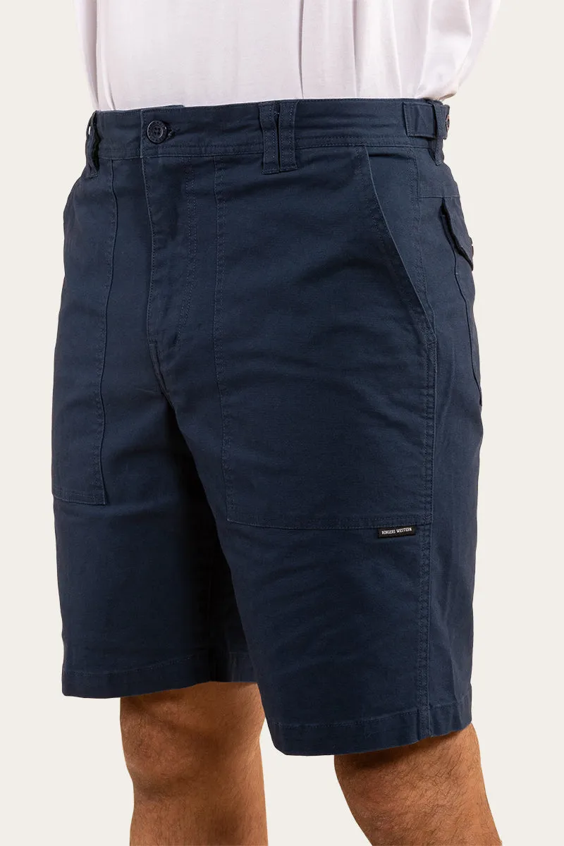 Lancaster Mens Cargo Short - Dark Navy