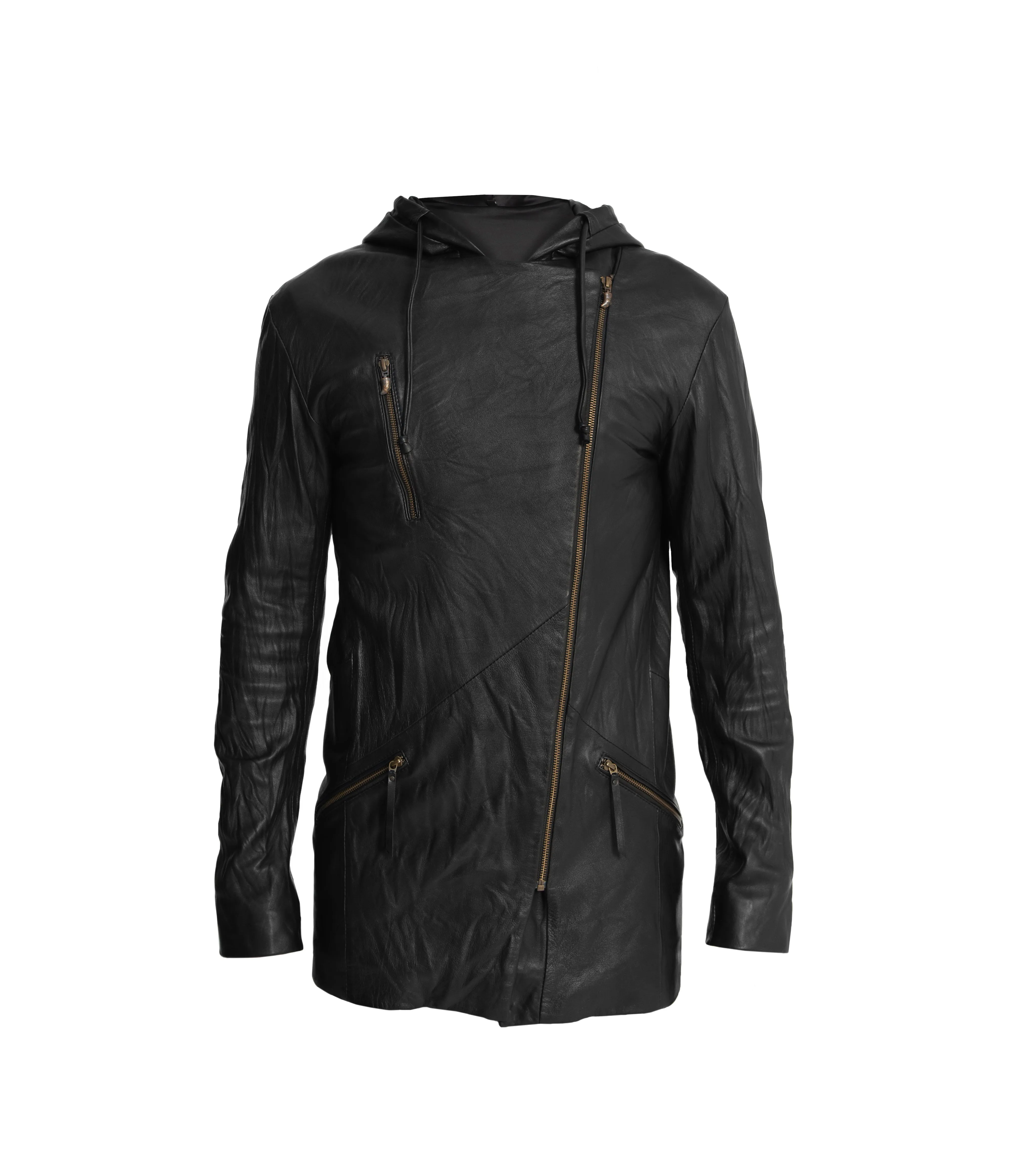 Lark Leather Hoody