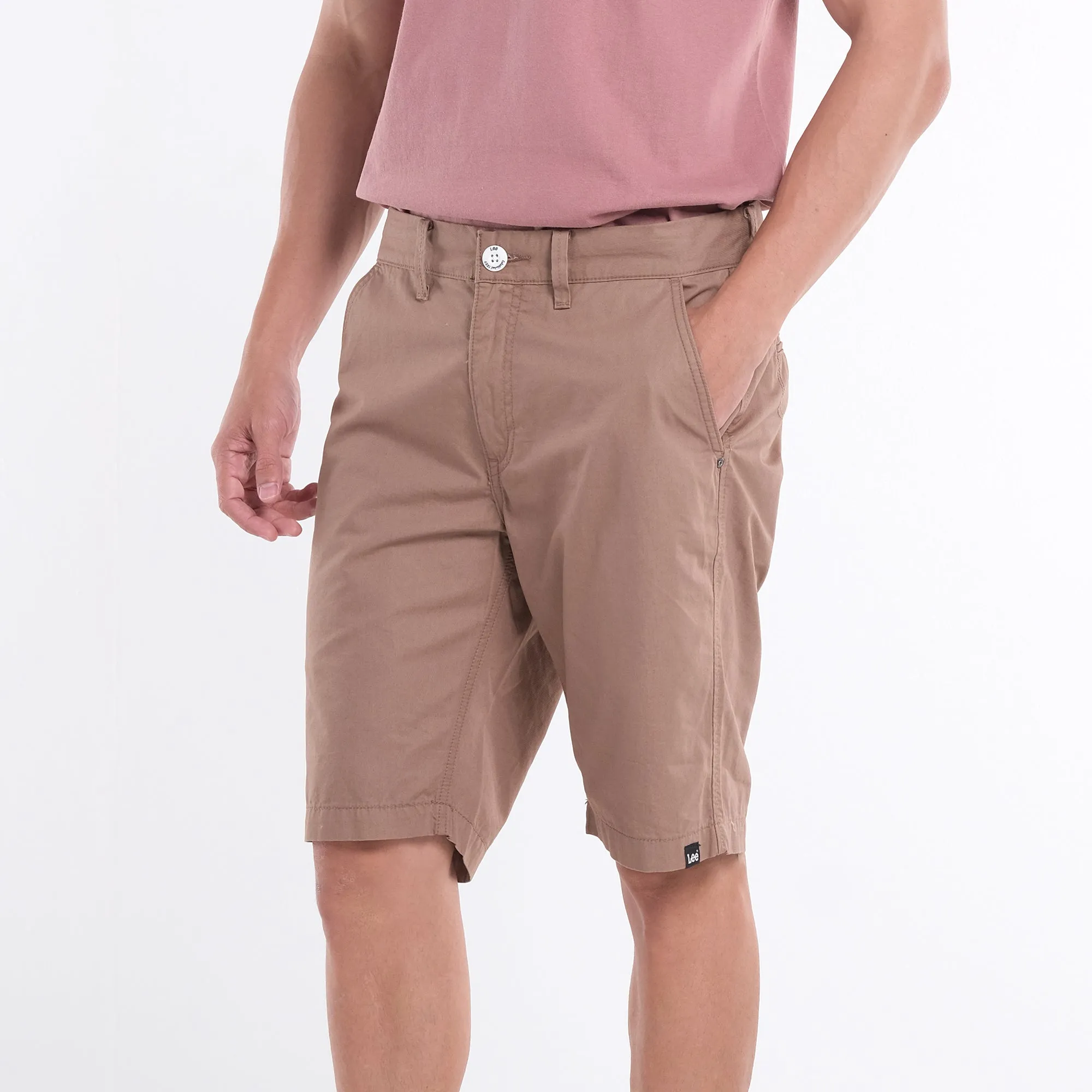 LEE MENS' CHINO SHORTS 10" INSEAM