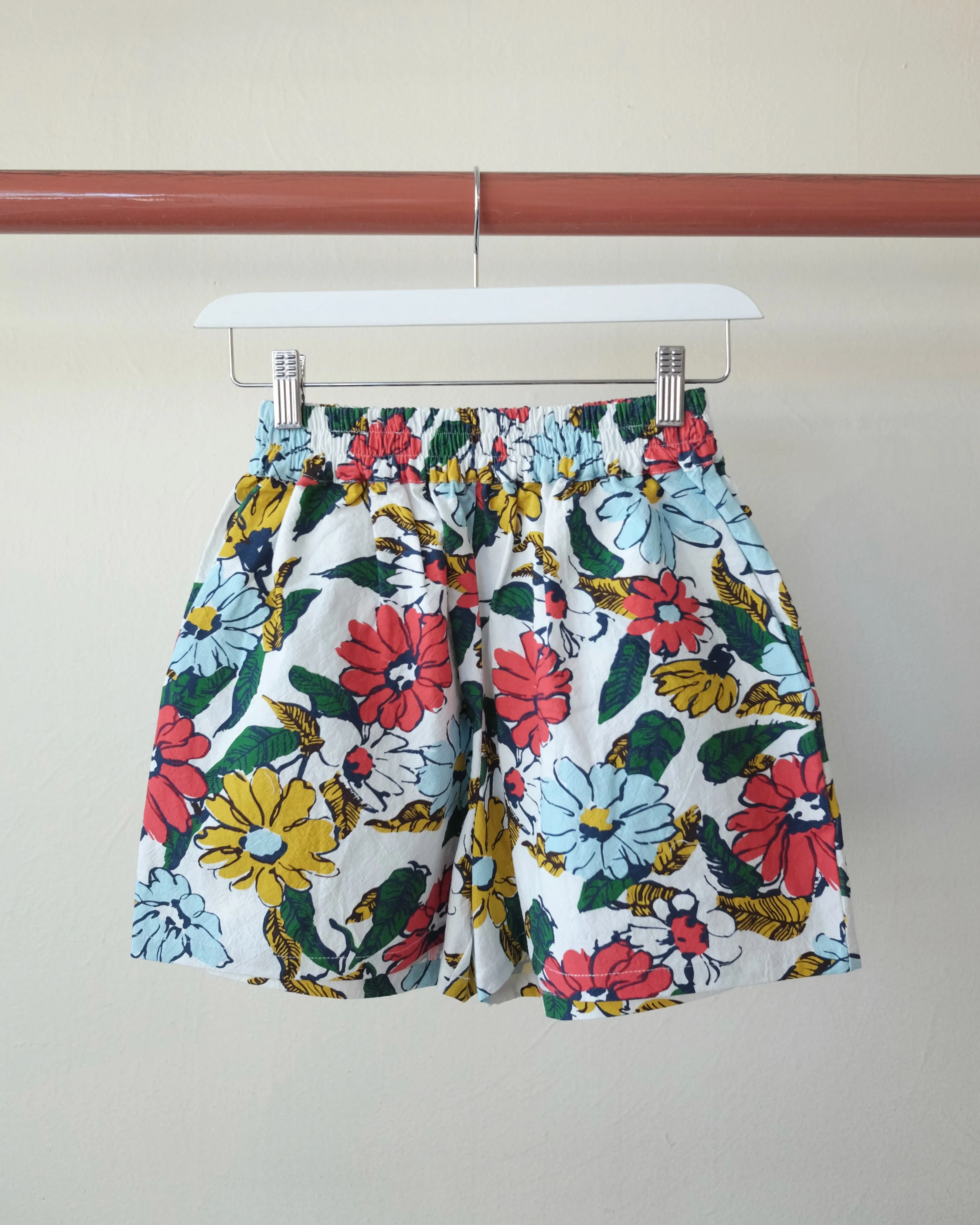 Linen Shorts, Cosmo Floral