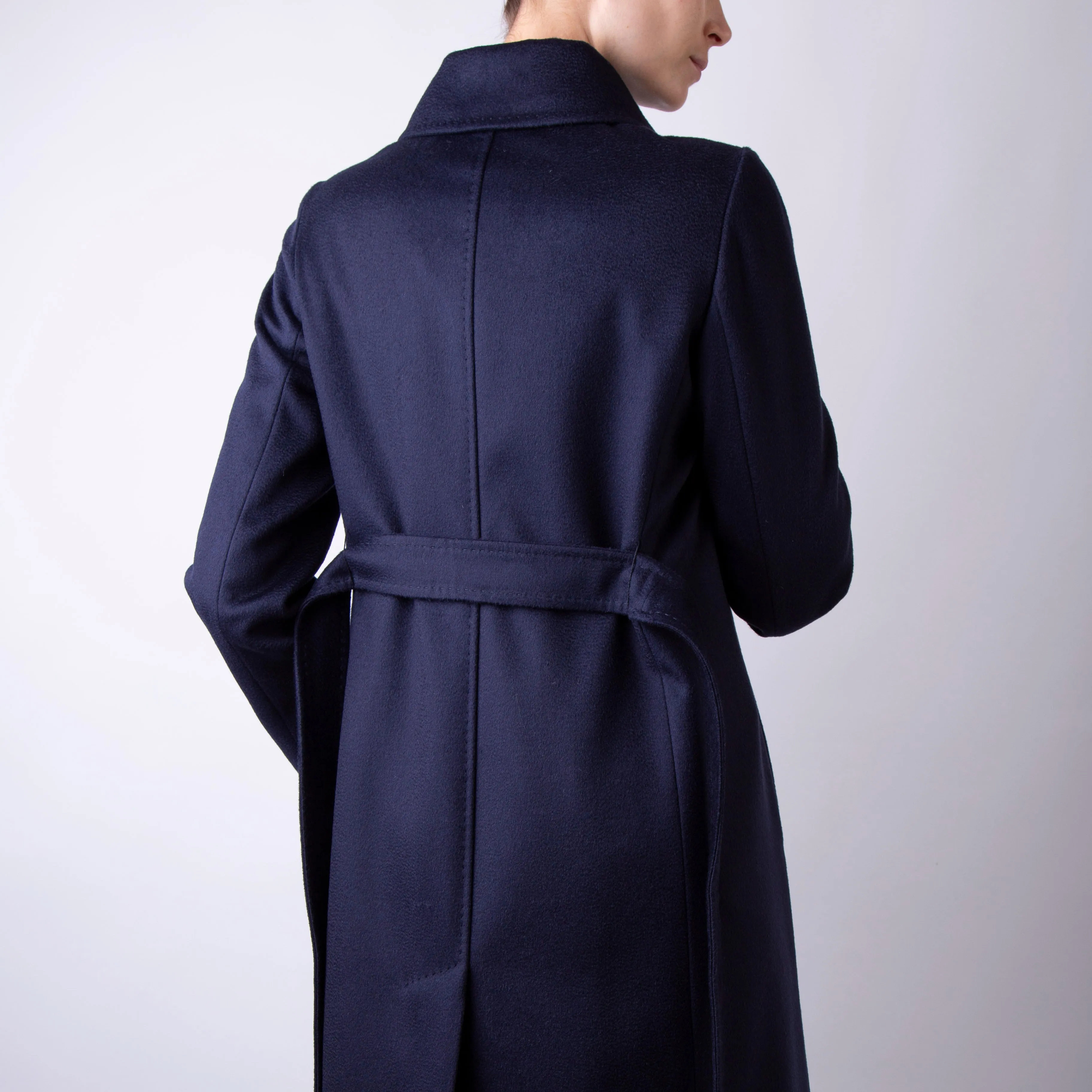 MAX MARA STUDIO COAT 2426016202600 010 BLUE