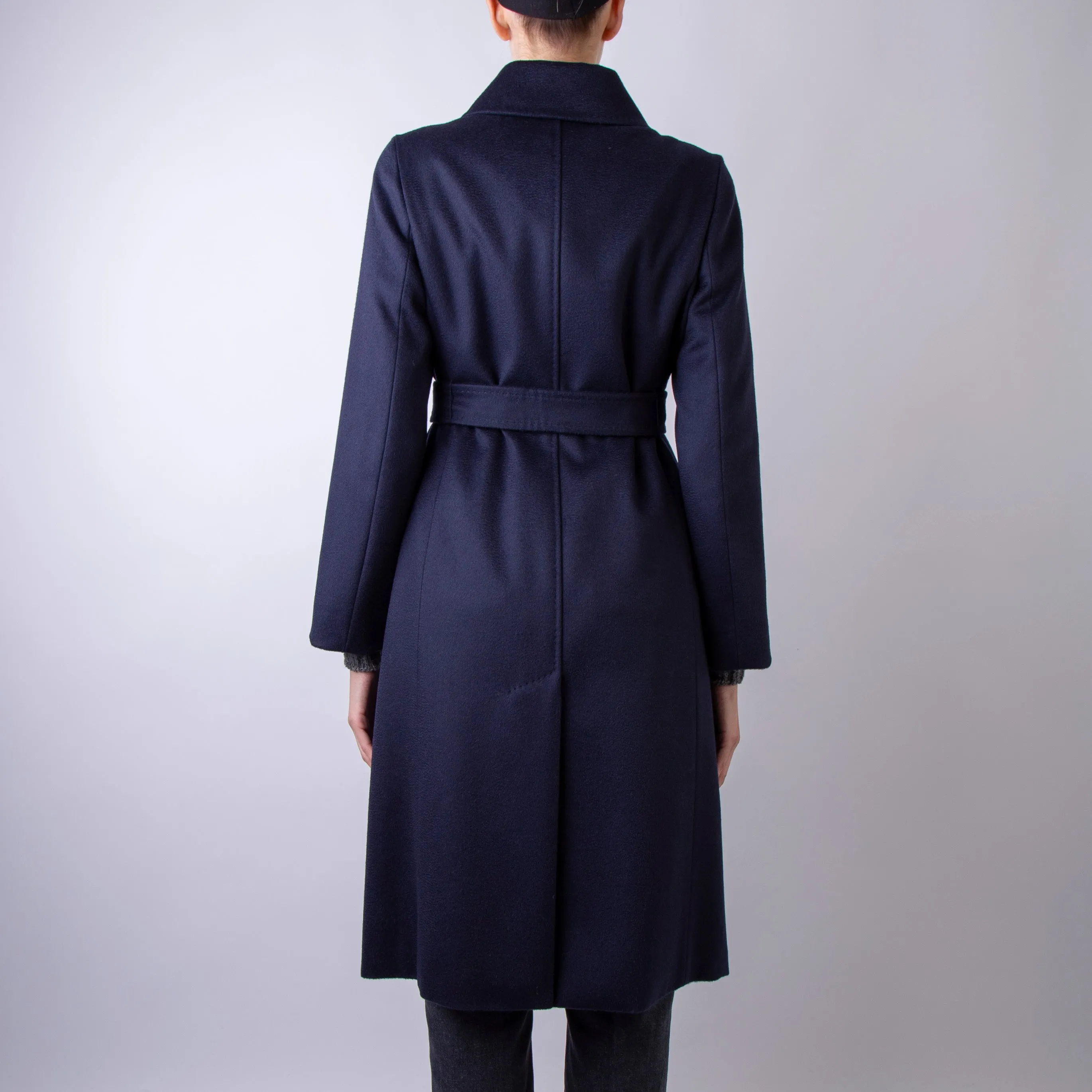 MAX MARA STUDIO COAT 2426016202600 010 BLUE