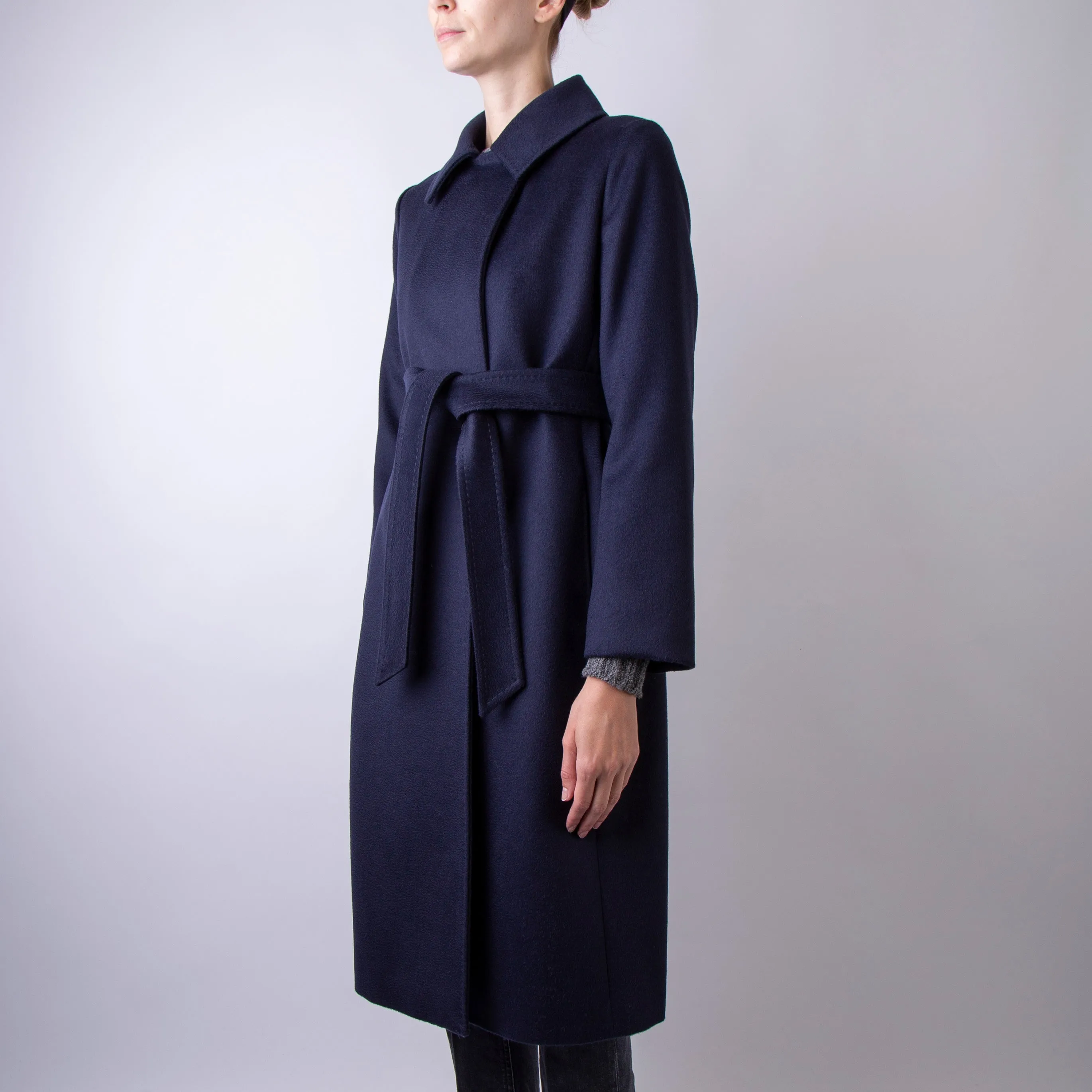 MAX MARA STUDIO COAT 2426016202600 010 BLUE