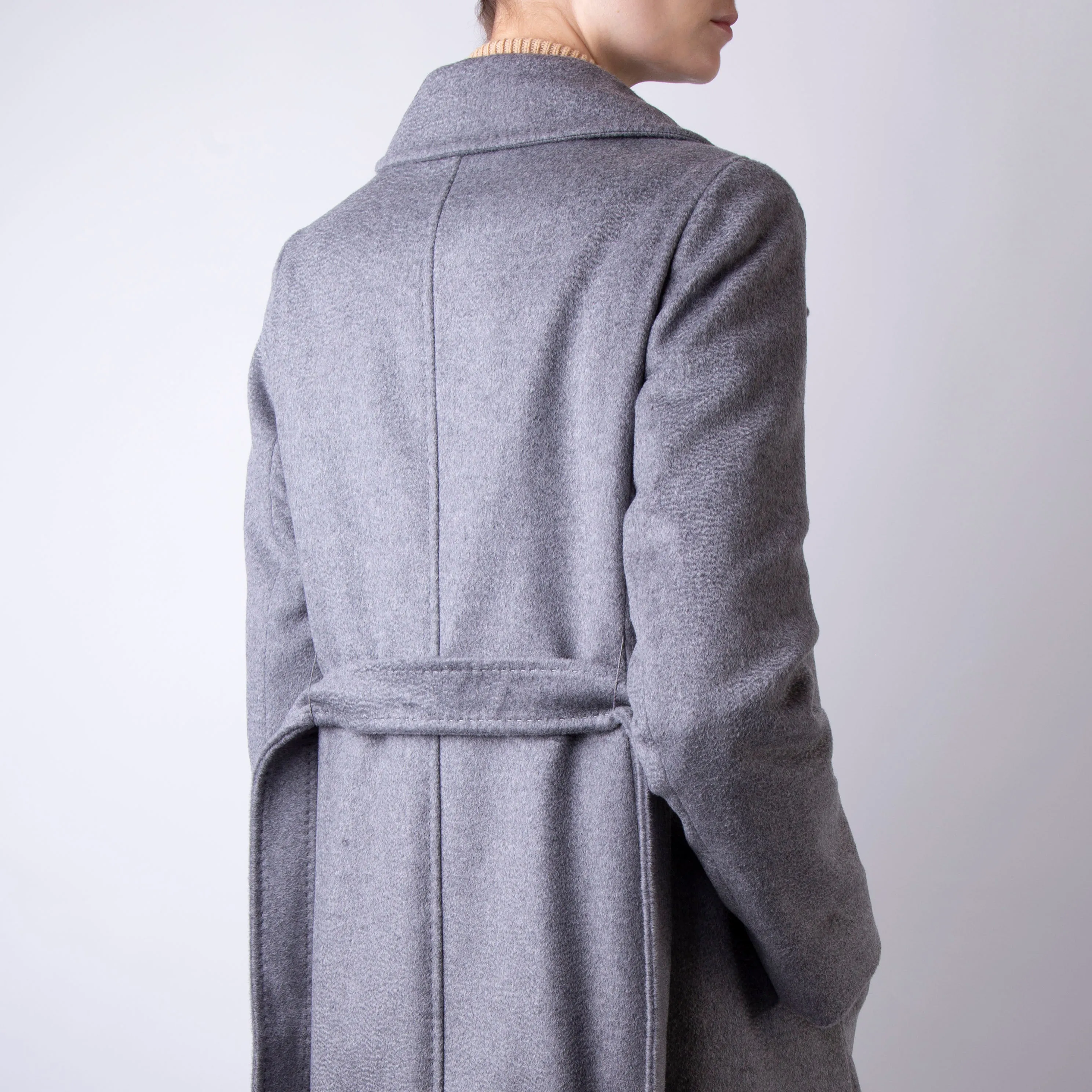 MAX MARA STUDIO COAT 2426016202600 011 GREY