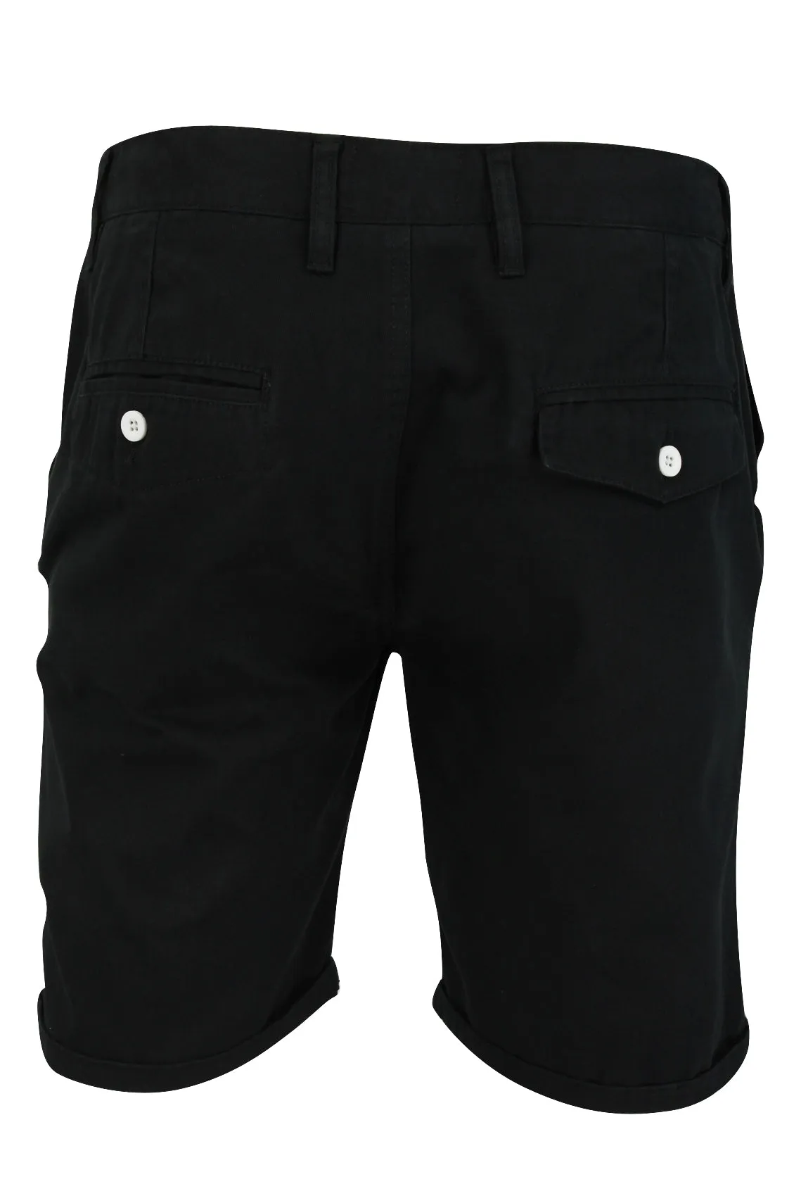 Mens Chino Shorts by Brave Soul 'Fern' Cotton Twill