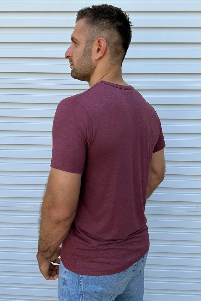 Men's Favourite Tee - Burgundy