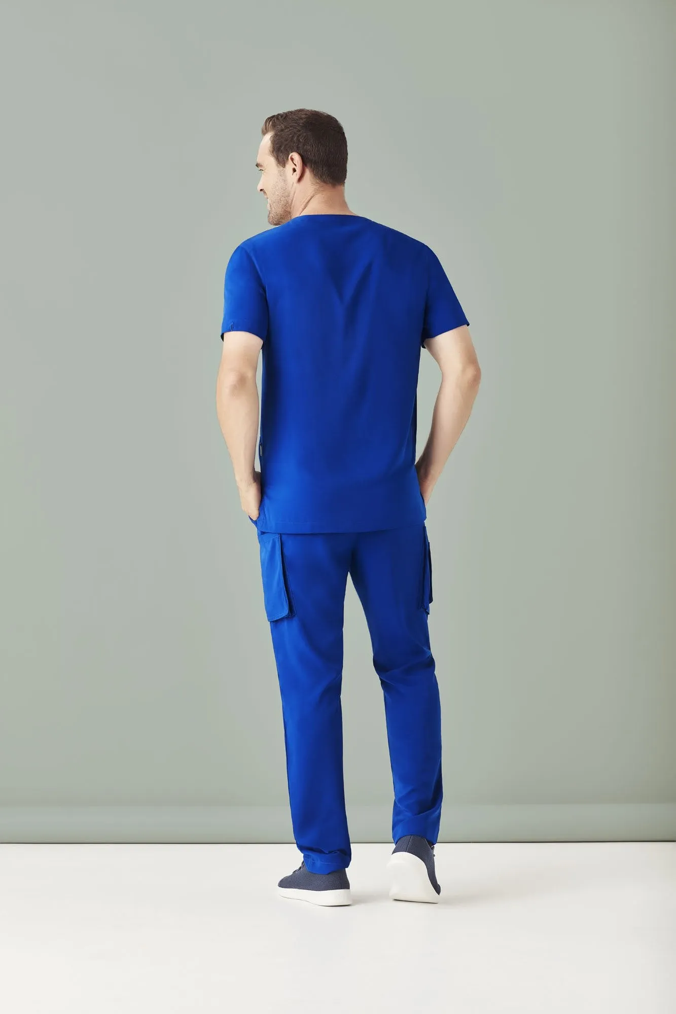 Mens Multi-Pocket Scrub Pant