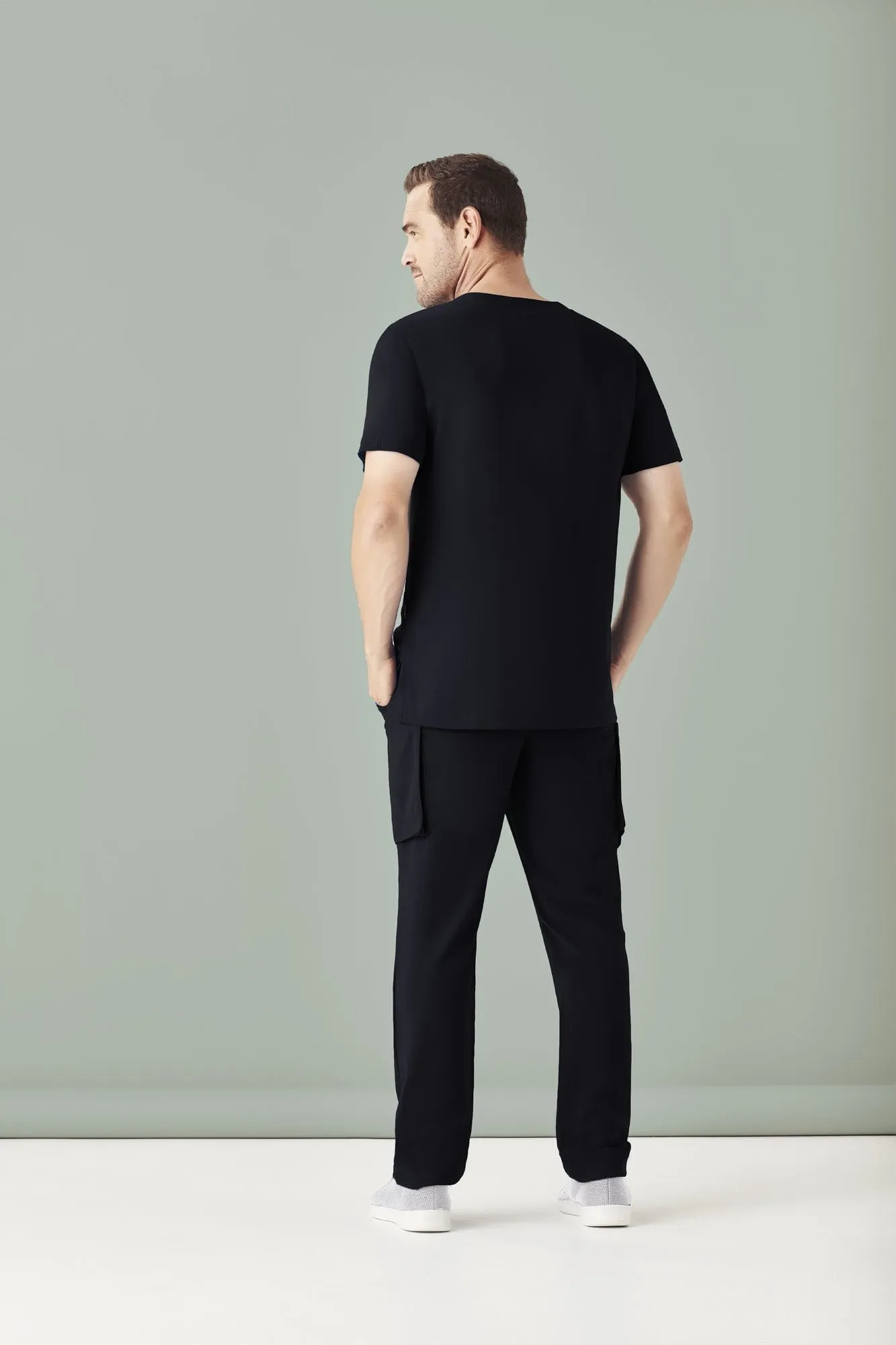 Mens Multi-Pocket Scrub Pant