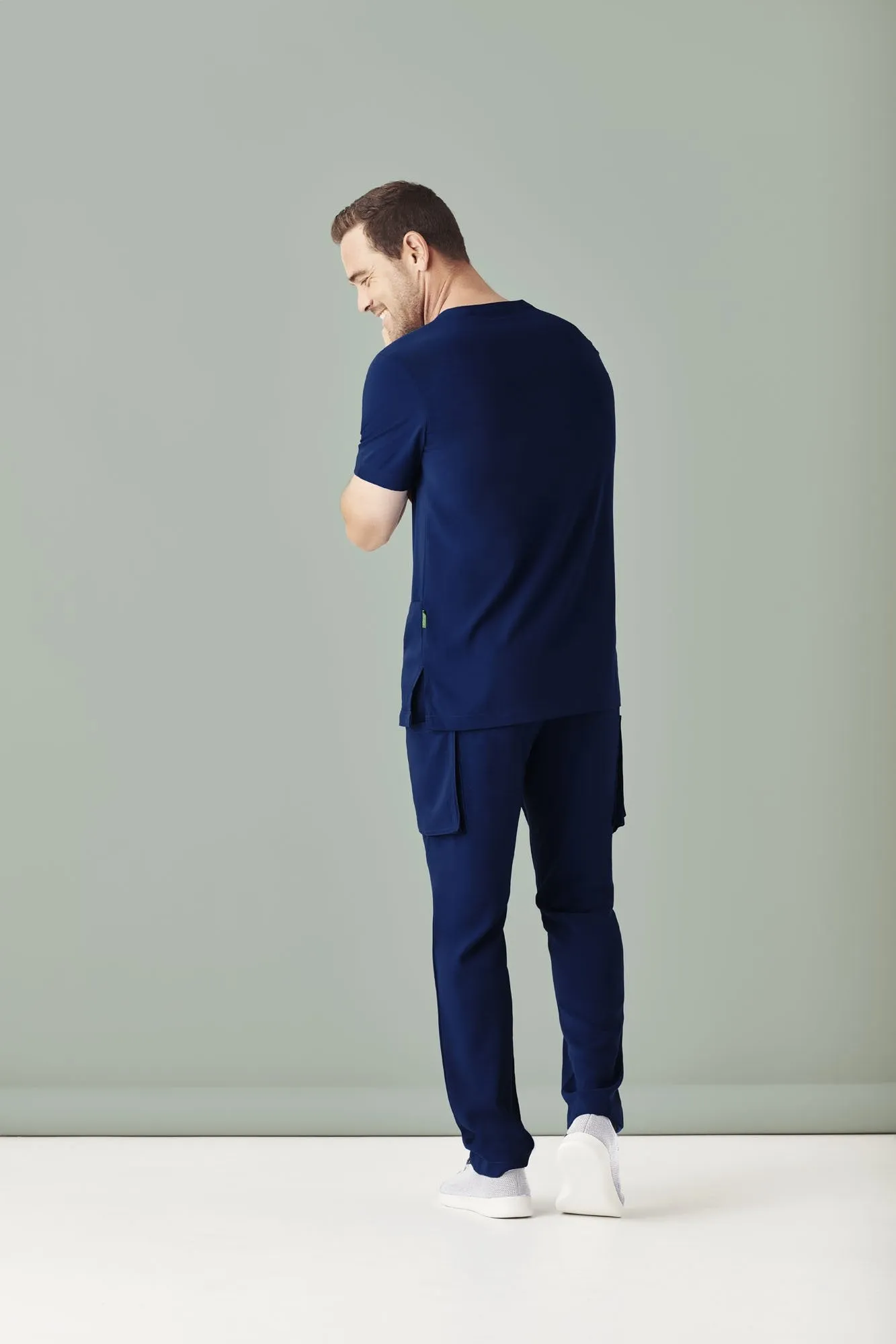 Mens Multi-Pocket Scrub Pant