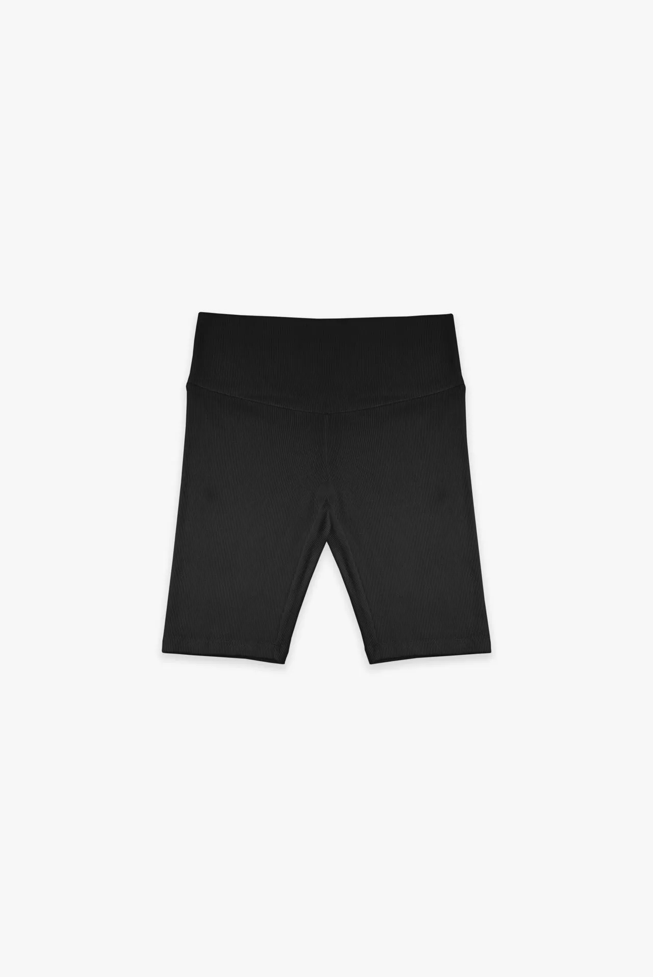 Organic Cotton & Bamboo Ribbed Bikers Short