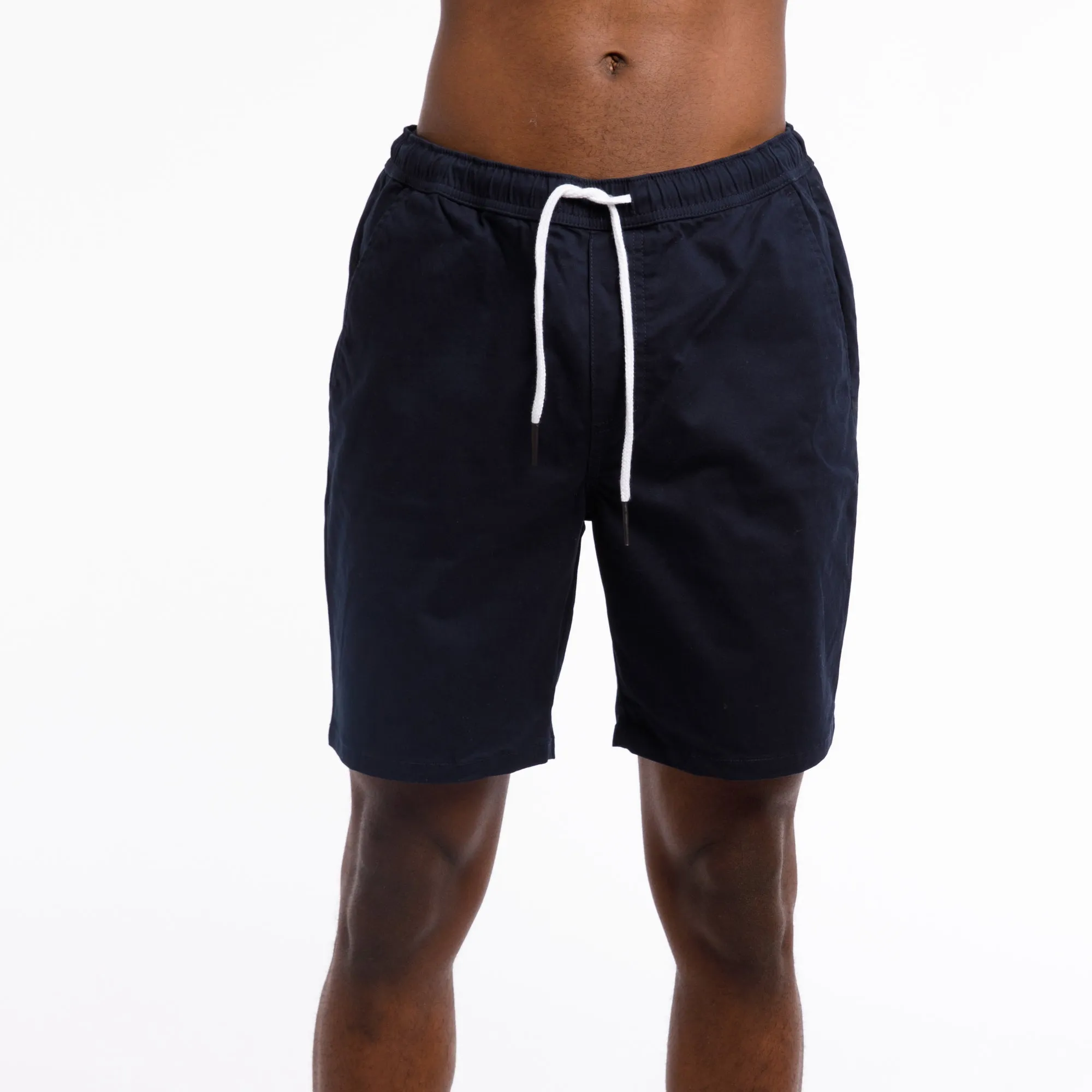 Organic Relaxed Drawstring Twill Chino Shorts