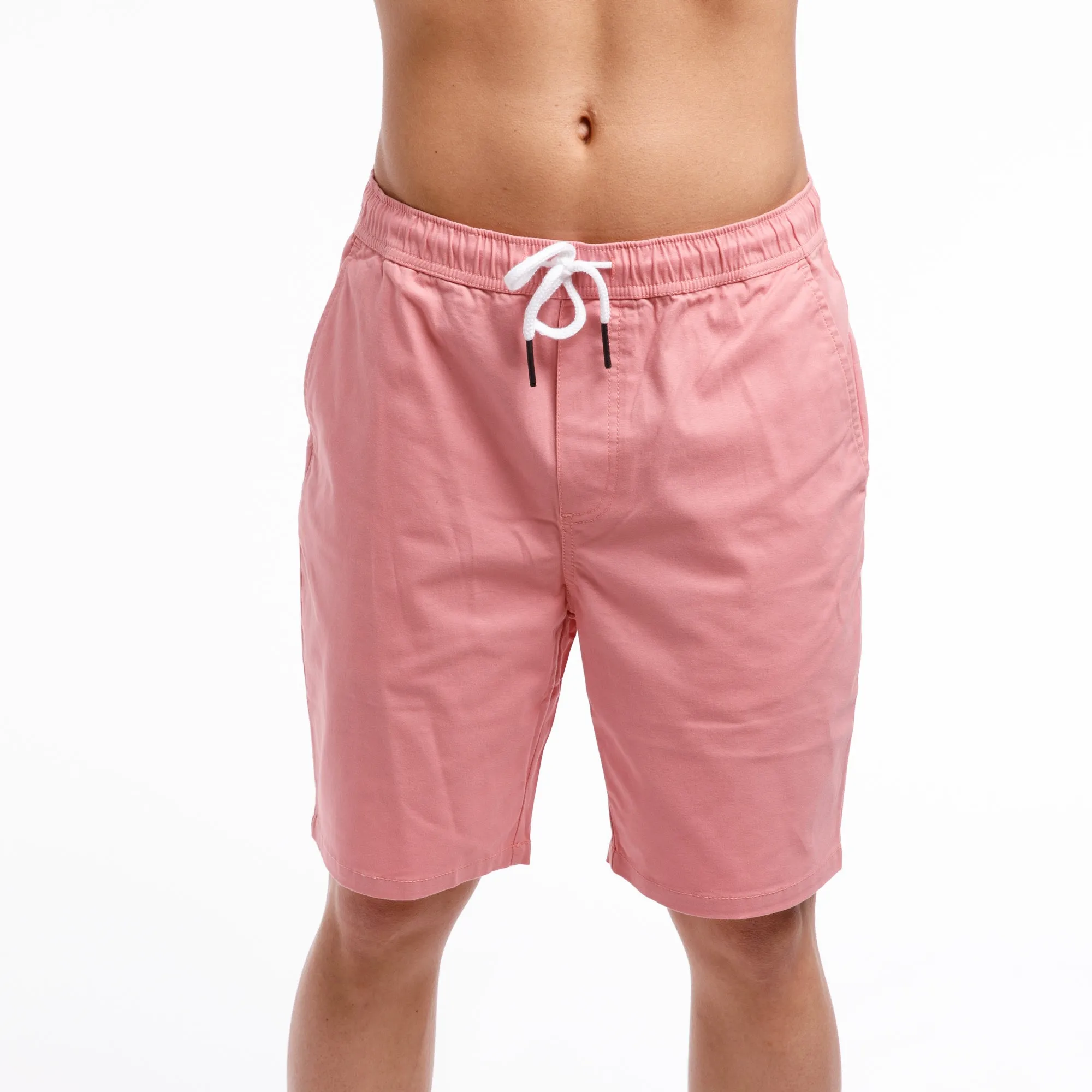 Organic Relaxed Drawstring Twill Chino Shorts