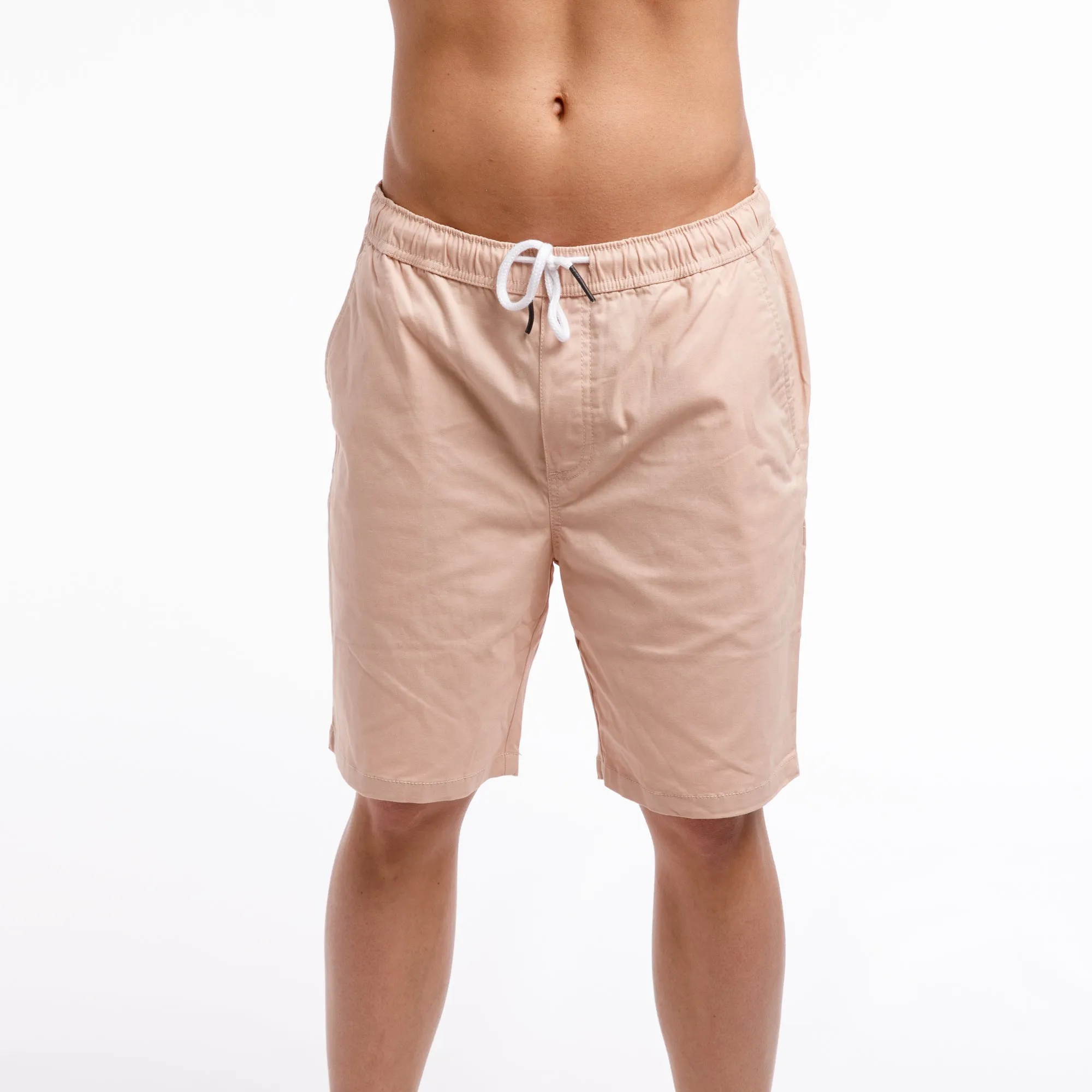 Organic Relaxed Drawstring Twill Chino Shorts