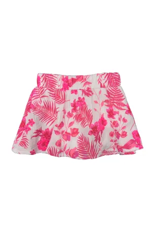 Pink Hawaian Gauze Skort