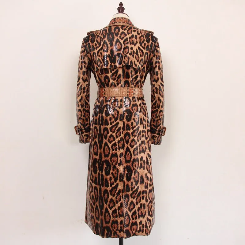 Pre Order:  Cheetah Trench Coat