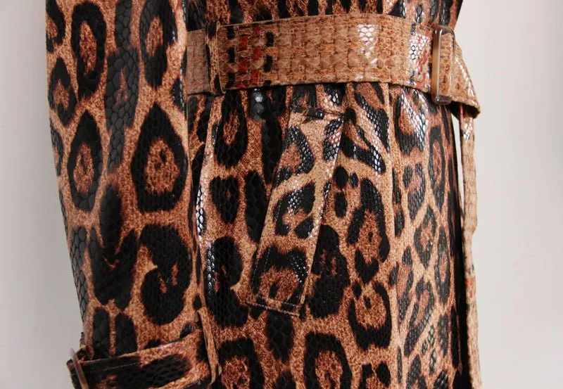 Pre Order:  Cheetah Trench Coat