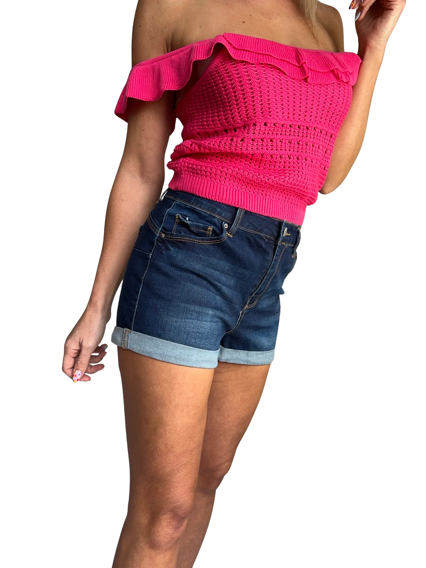 Repreve Denim Jean Shorts