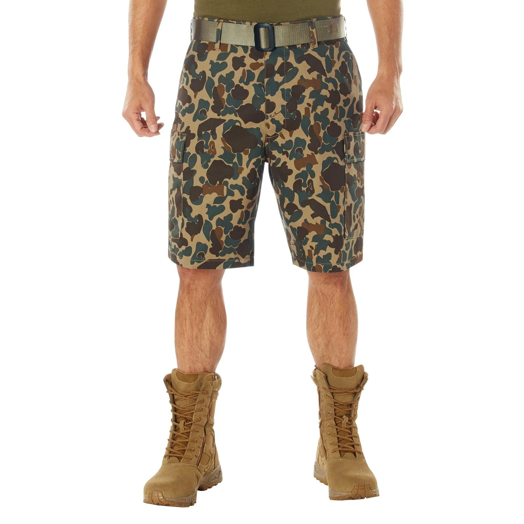 Rothco X Bear Archery Fred Bear Camo BDU Cargo Shorts