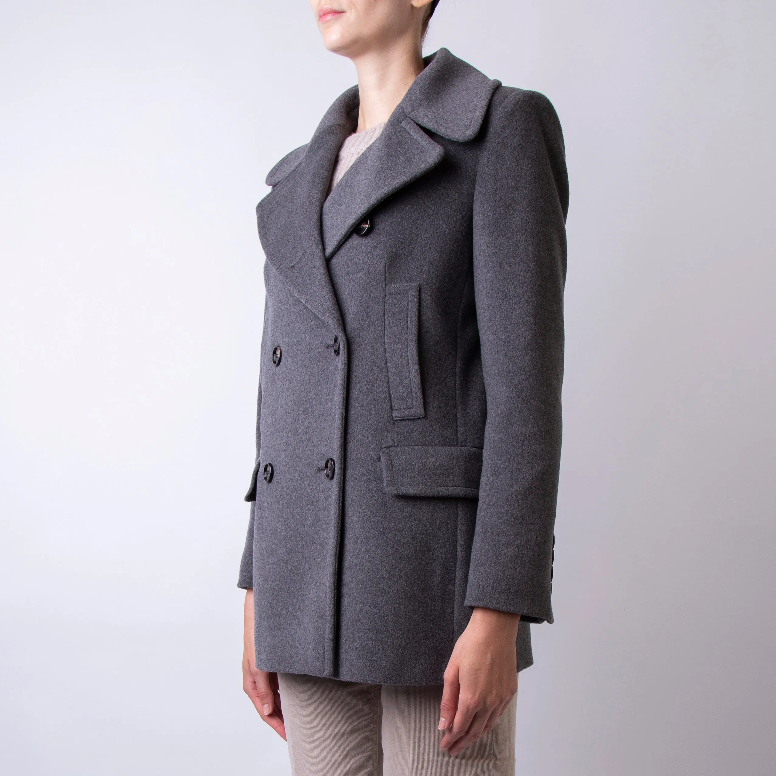 TAGLIATORE COAT BLANCHE-350002 G5058 GREY