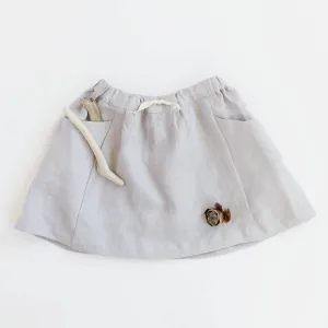 Treasure Hunting Linen Skirt