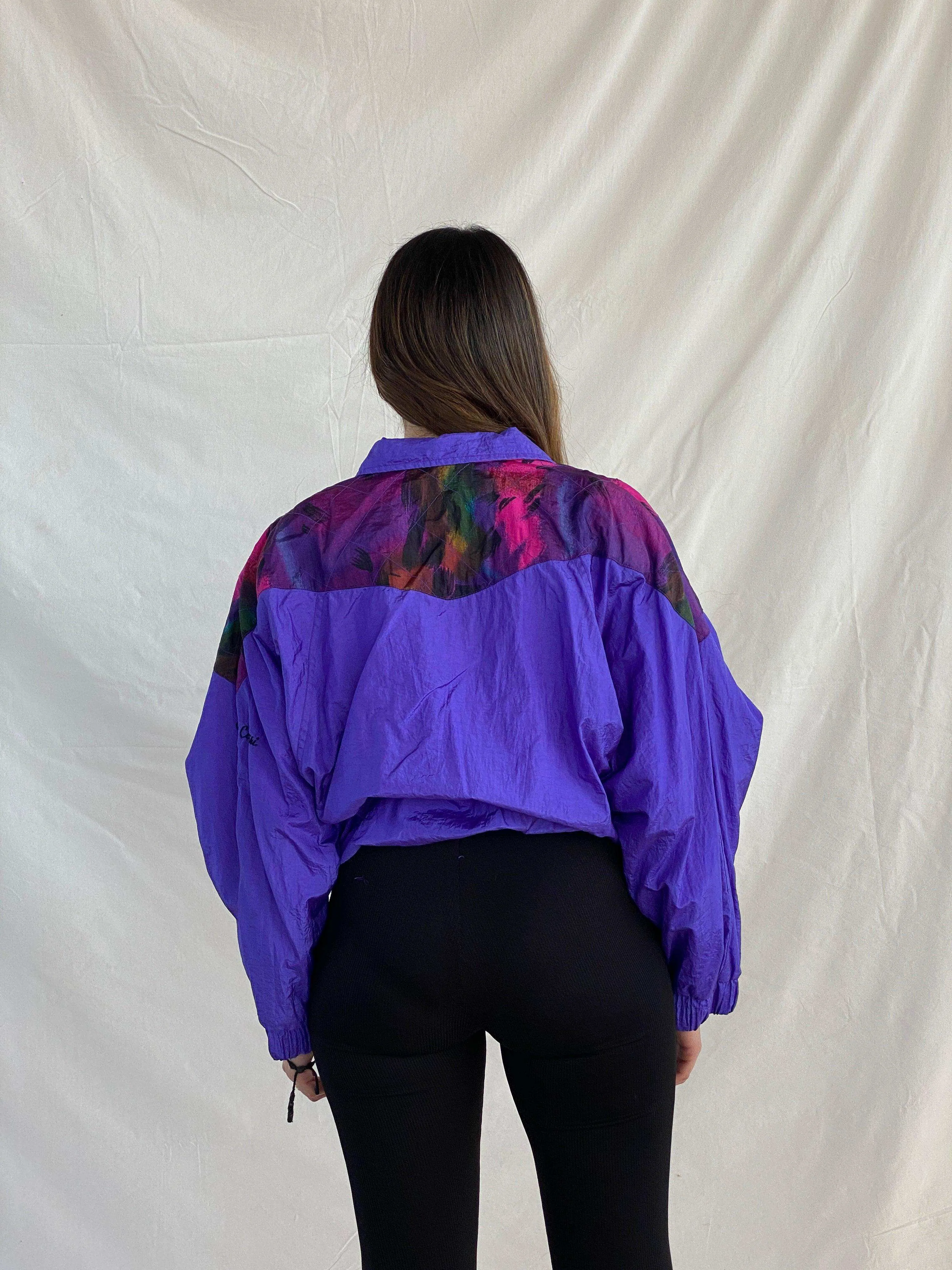 Vintage 80s/90s Oleg Cassini Windbreaker Jacket