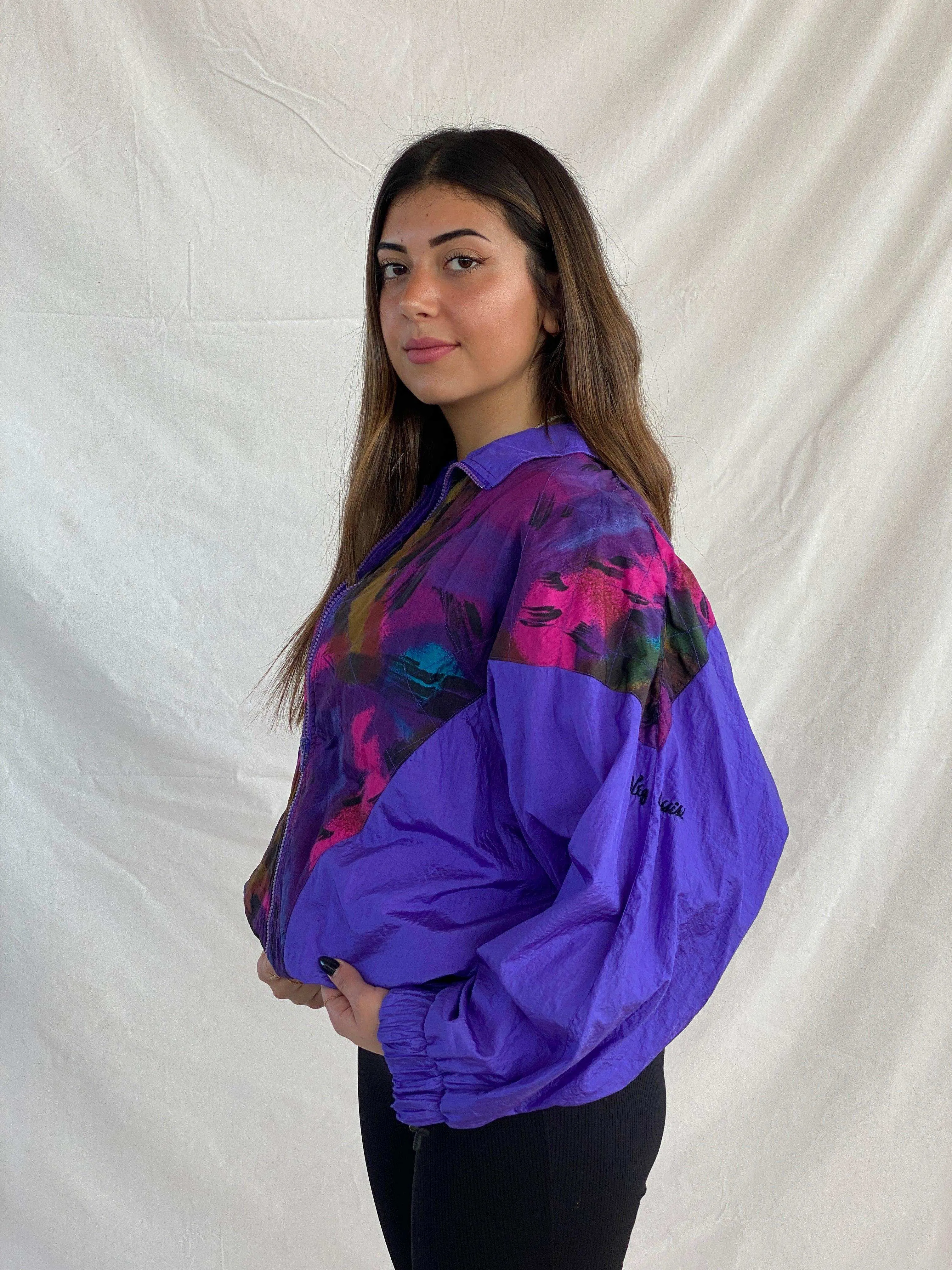 Vintage 80s/90s Oleg Cassini Windbreaker Jacket