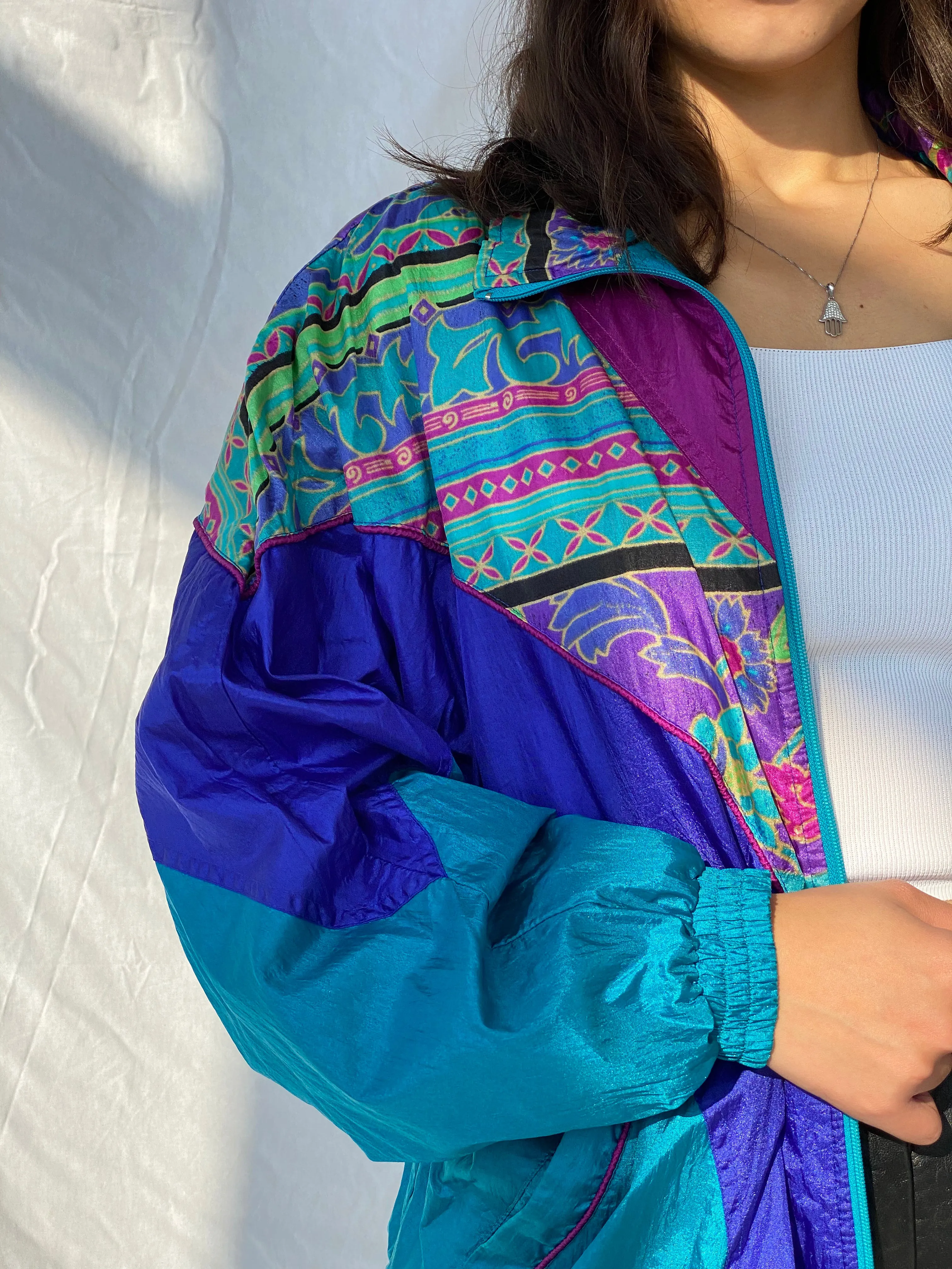 Vintage BOLD SPIRIT Windbreaker Jacket