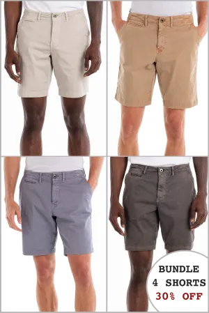 Walden 9" Chino Short 30% Off Bundle - Bone, Khaki, Light Grey and Fog