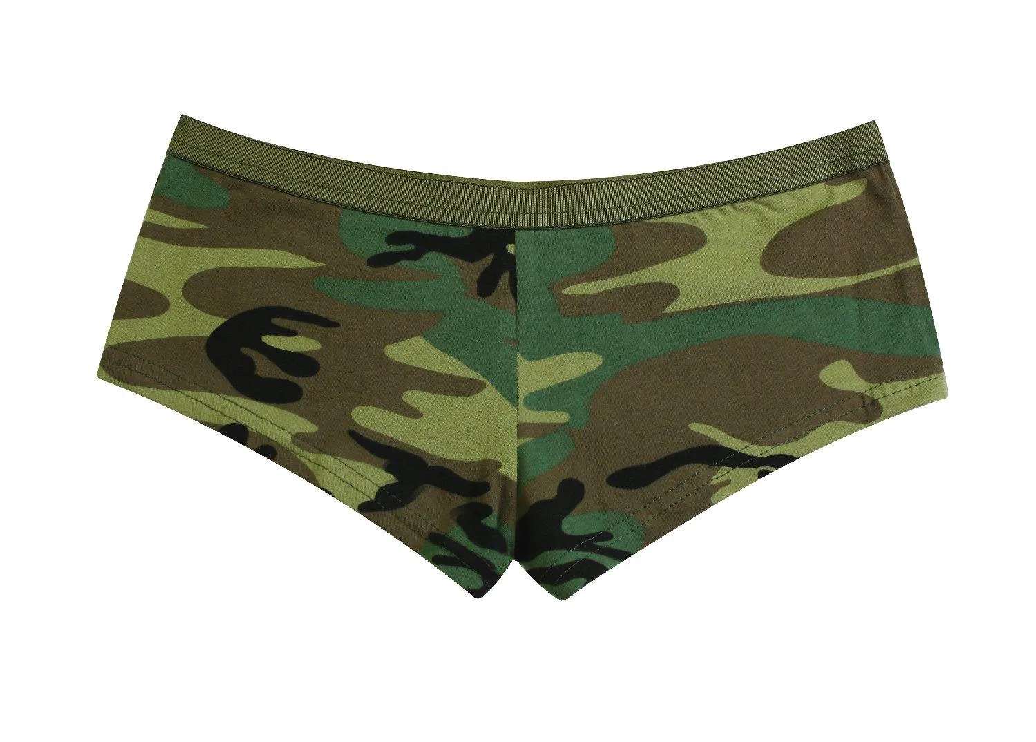 Woodland Camo Booty Shorts