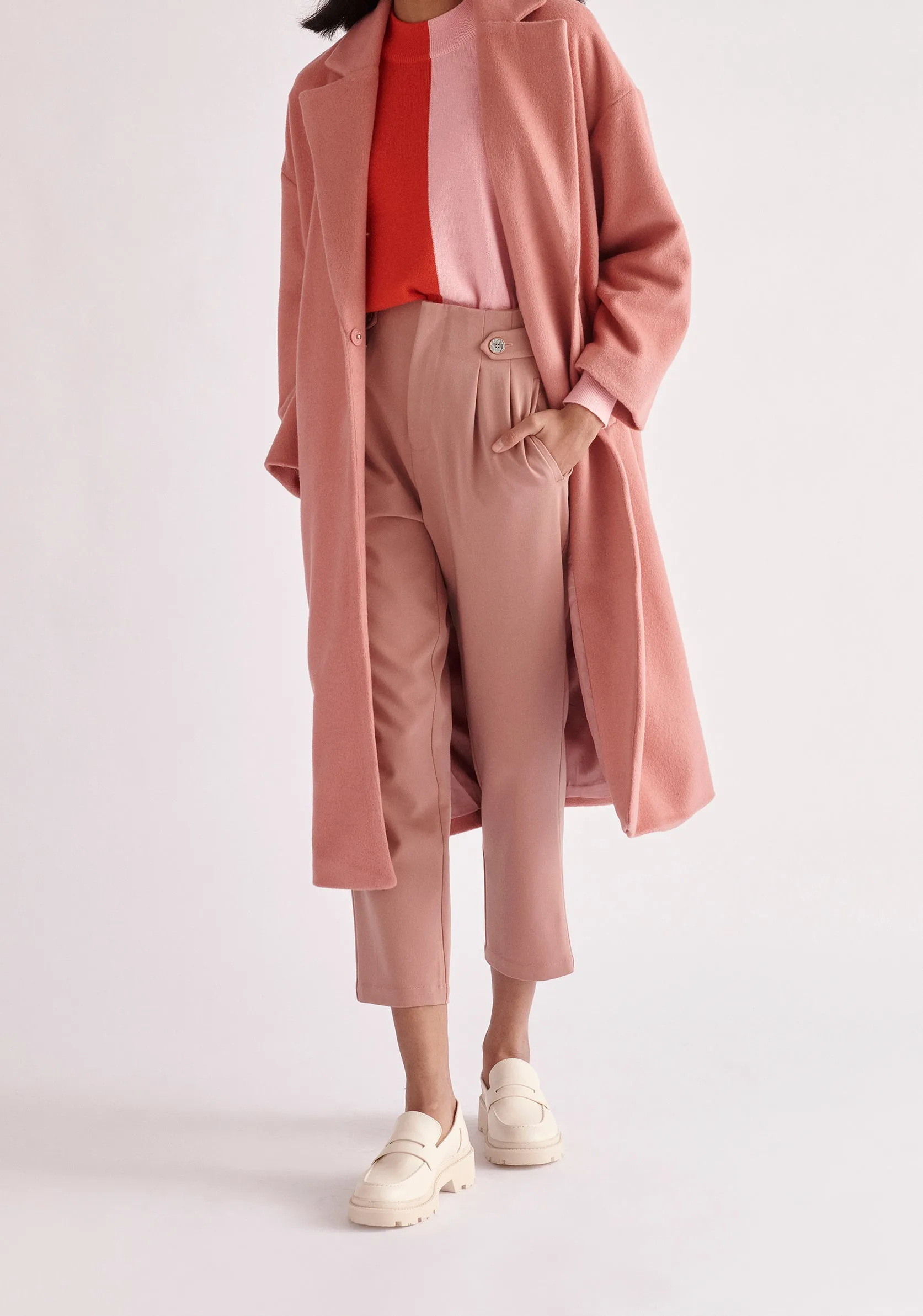 Wool Blend Coat